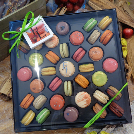 Coffret Degustation 37 Macarons A Composer Frederic Lopez Chocolat Macaron