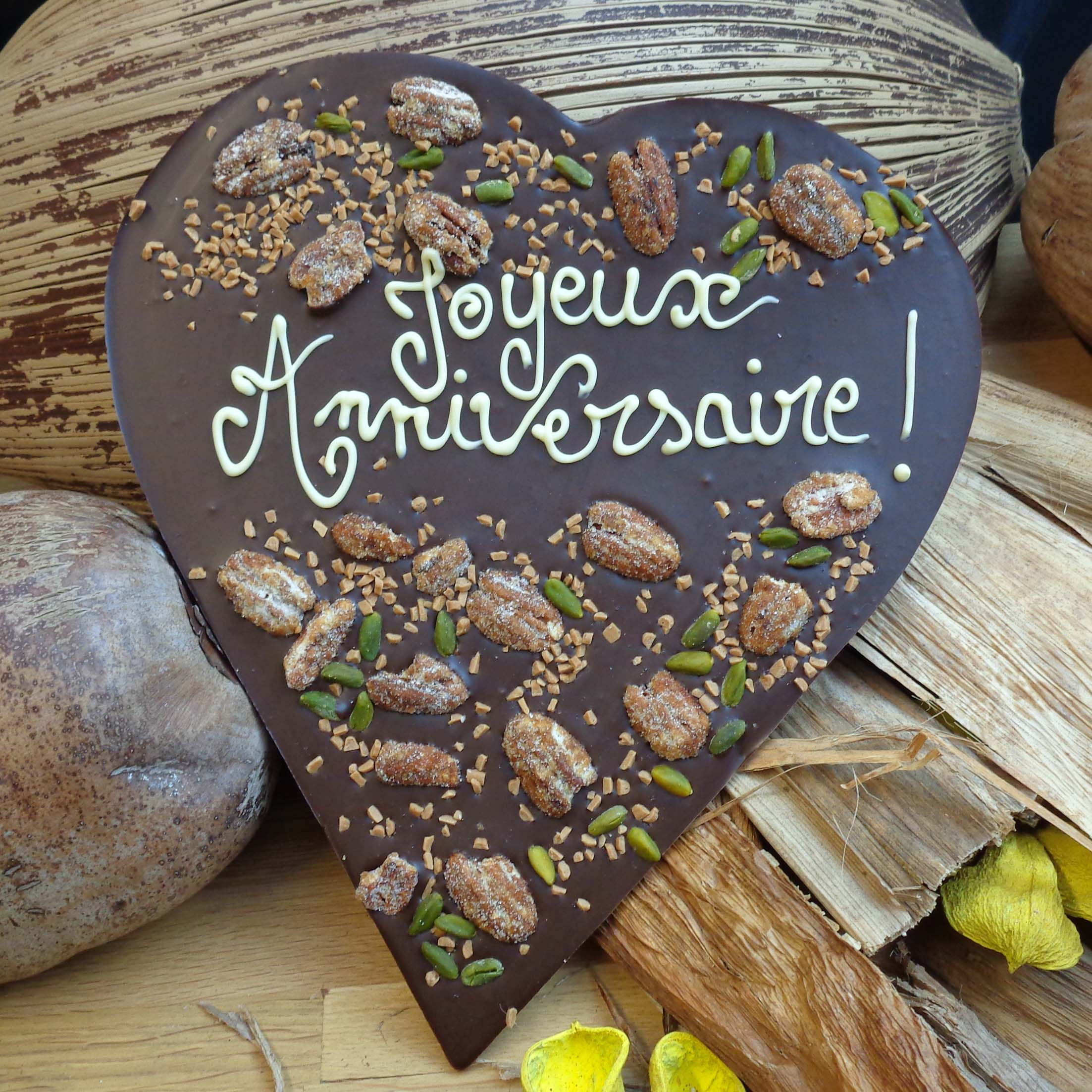 Coeur En Mendiant Joyeux Anniversaire Frederic Lopez Chocolat Macaron Coeur En Mendiant Joyeux Anniversaire Frederic Lopez Chocolat Macaron