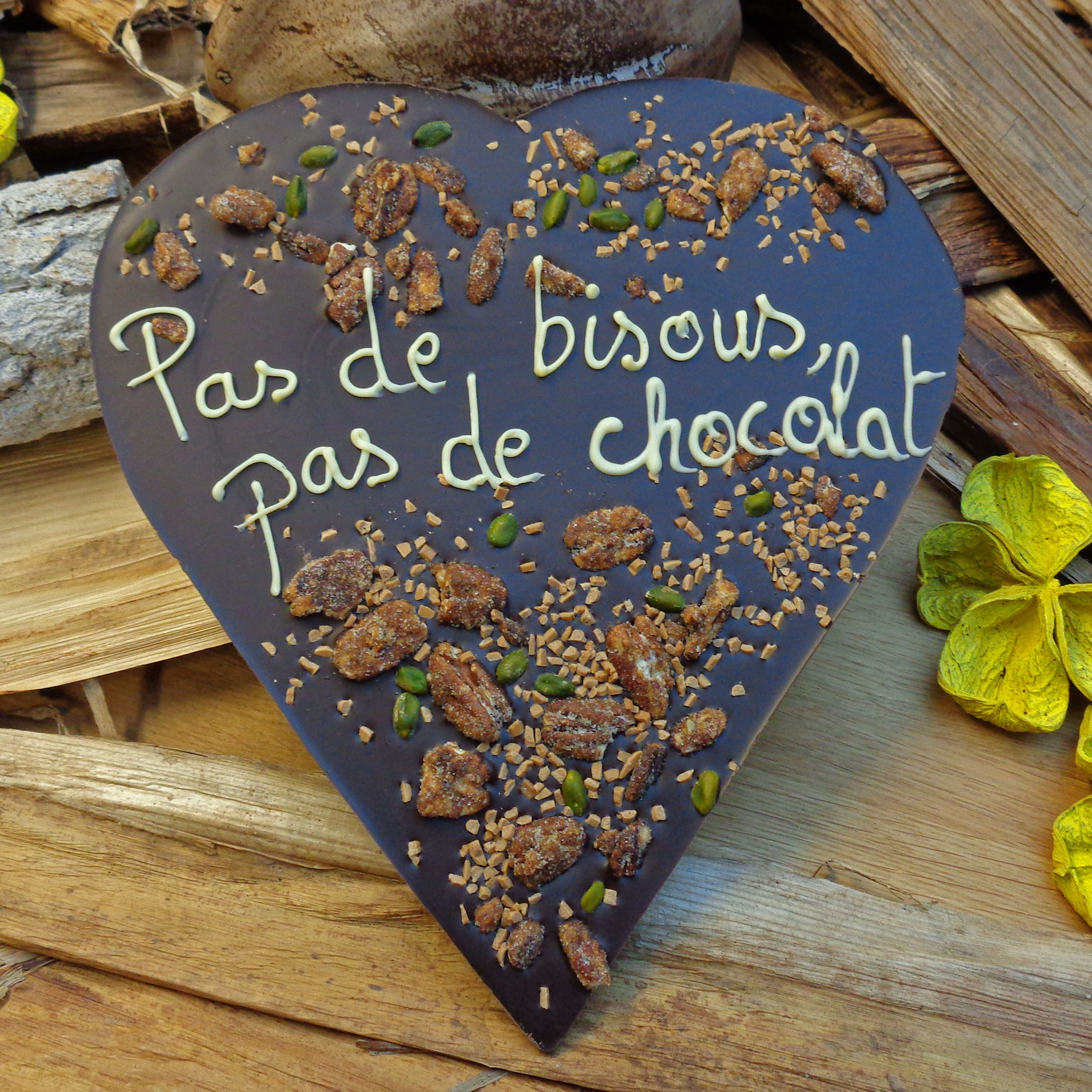 Coeur En Mendiant Pas De Bisous Pas De Chocolat Frederic Lopez Chocolat Macaron
