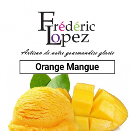 Pot de sorbet Orange-Mangue