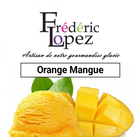 Pot de sorbet Orange-Mangue