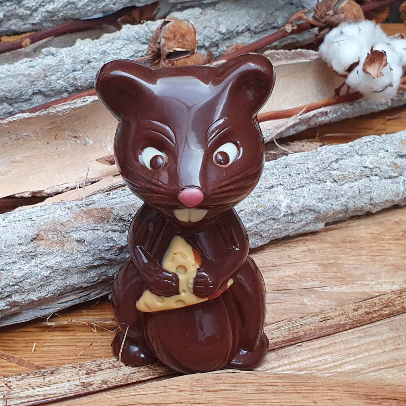 Moulage chocolat noir