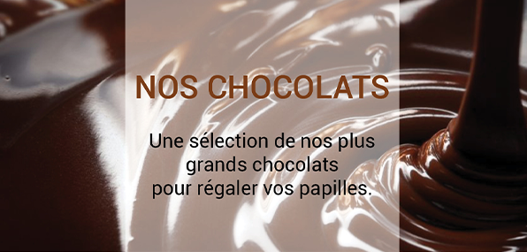 Une sélection de nos plus grands chocolats pour régaler vos papilles de nos créations